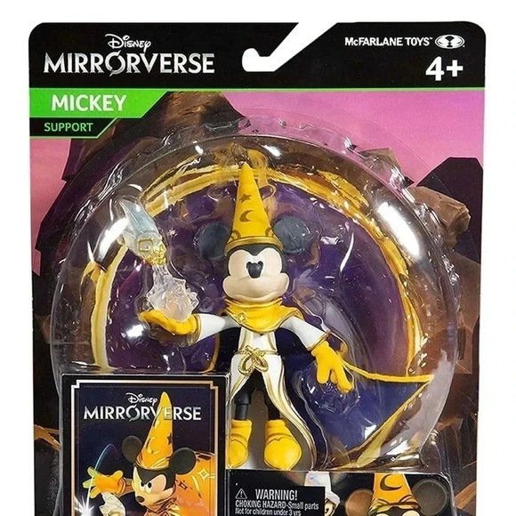 NWOT MICKEY MIRRORVERSE  MICKEY SUPPORT MAGICIEN YELLOW HAT - Picture 1 of 15